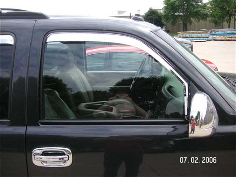 Putco 00-06 Chevrolet Tahoe (Front Only) Element Chrome Window Visors Putco 00-06 Chevrolet Tahoe (Front Only) Element Chrome Window Visors