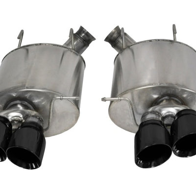 Corsa 2013-2014 Ford Mustang Shelby GT500 5.8L V8 Black Sport Axle-Back Exhaust