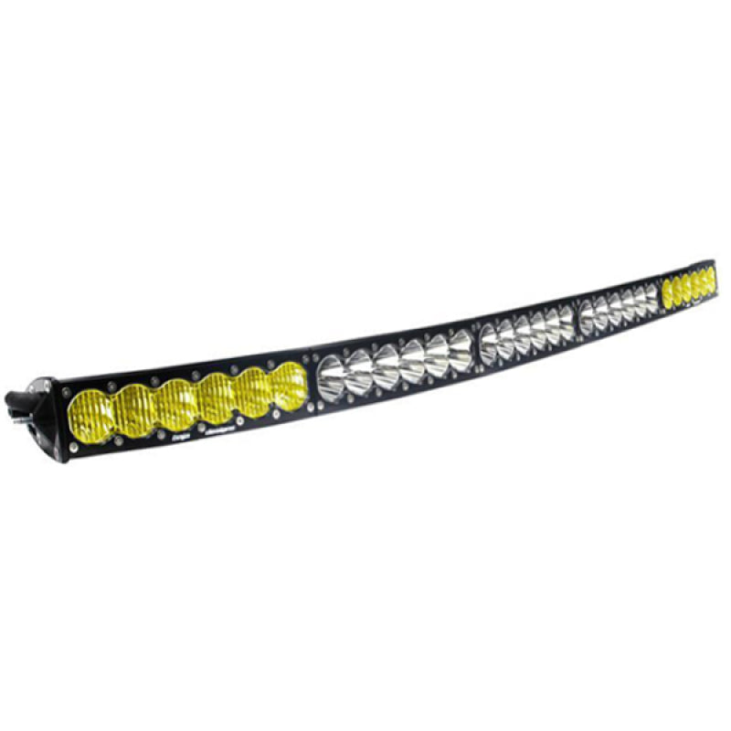 Baja Designs OnX6 Arc Series Dual Control Pattern 50in LED Light Bar - Amber/White Baja Designs OnX6 Arc Series Dual Control Pattern 50in LED Light Bar - Amber/White