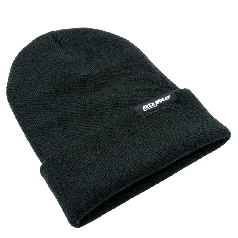 Autometer Black Fold Cuff Knit Hat Autometer Black Fold Cuff Knit Hat