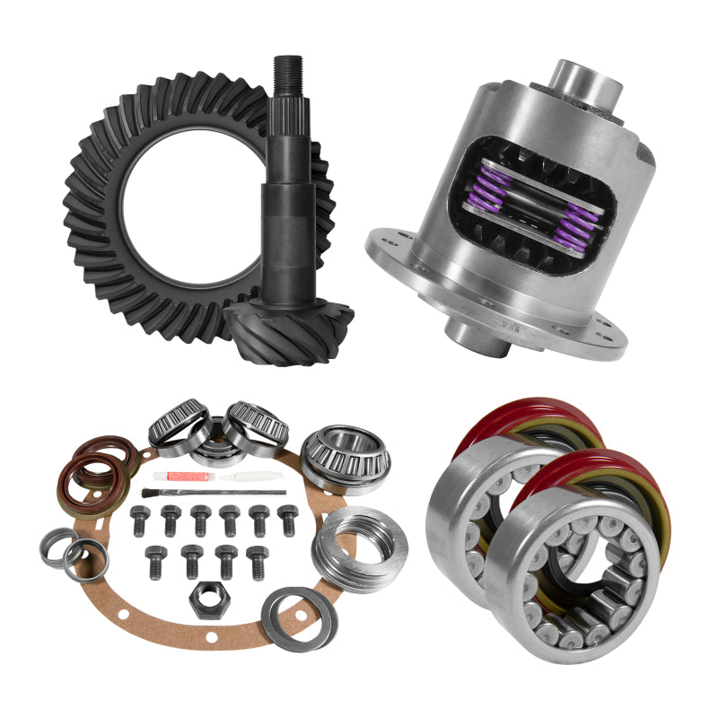 Yukon 8.6in GM 3.42 Rear Ring & Pinion Install Kit 30 Spline Positraction Axle Bearings and Seals Yukon 8.6in GM 3.42 Rear Ring & Pinion Install Kit 30 Spline Positraction Axle Bearings and Seals