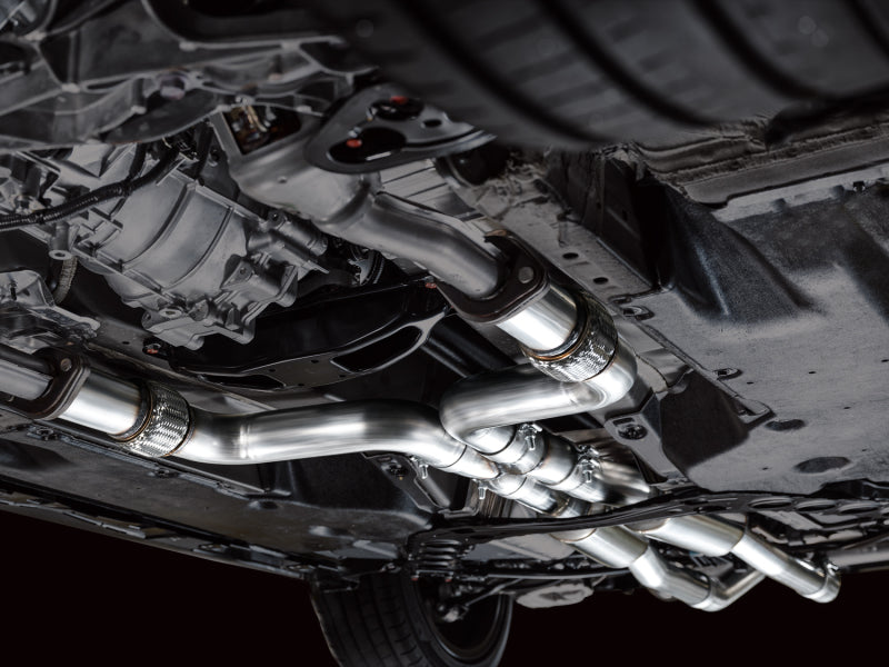 AWE 2023 Nissan Z RZ34 RWD Touring Edition Catback Exhaust System w/ Diamond Black Tips AWE 2023 Nissan Z RZ34 RWD Touring Edition Catback Exhaust System w/ Diamond Black Tips