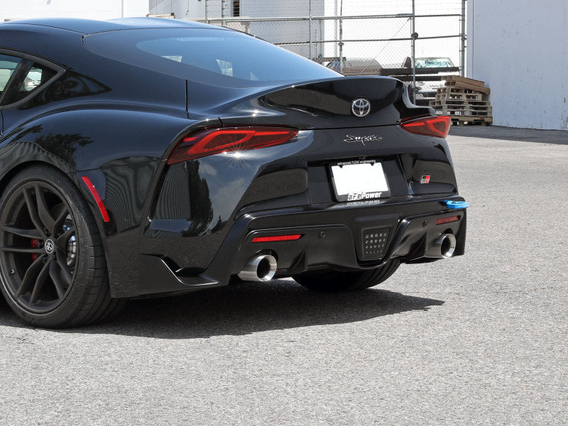 aFe Control Rear Tow Hook Blue 20-21 Toyota GR Supra (A90) aFe Control Rear Tow Hook Blue 20-21 Toyota GR Supra (A90)