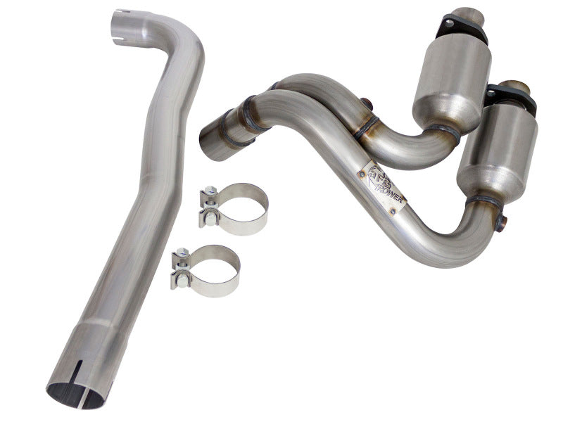 aFe Power Direct Fit Catalytic Converter Replacements Front 04-06 Jeep Wrangler (TJ/LJ) I6-4.0L aFe Power Direct Fit Catalytic Converter Replacements Front 04-06 Jeep Wrangler (TJ/LJ) I6-4.0L