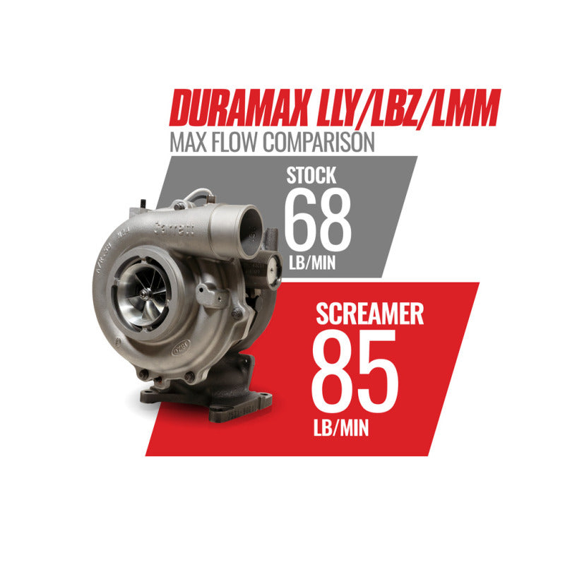 BD Diesel Duramax Screamer Turbo - 2004.5-2010 Chevrolet LLY/LBZ/LMM BD Diesel Duramax Screamer Turbo - 2004.5-2010 Chevrolet LLY/LBZ/LMM