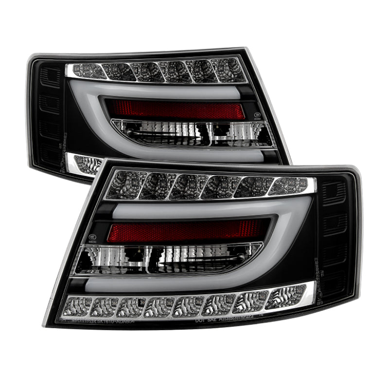 Spyder Audi A6 05-08 4Dr Sedan Only Version 2 Light Bar LED Tail Lights Blk ALT-YD-AA605V2-LBLED-BK Spyder Audi A6 05-08 4Dr Sedan Only Version 2 Light Bar LED Tail Lights Blk ALT-YD-AA605V2-LBLED-BK