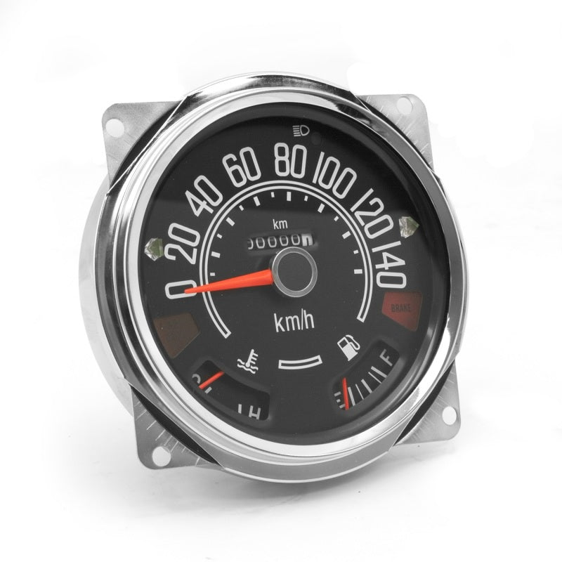 Omix Speedometer Cluster 0-140 KPH 80-86 CJ Models Omix Speedometer Cluster 0-140 KPH 80-86 CJ Models