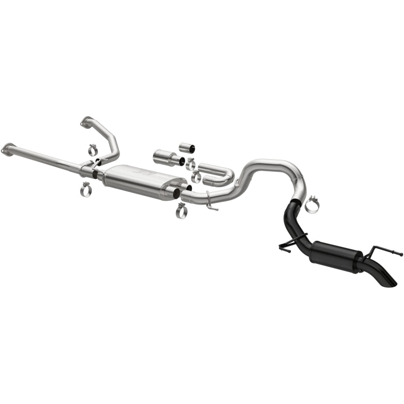 MagnaFlow 2023 Toyota Sequoia Overland Series Black Axle-Back Exhaust MagnaFlow 2023 Toyota Sequoia Overland Series Black Axle-Back Exhaust