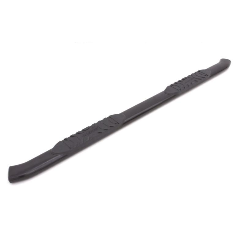 Lund 2019 Ram 1500 Crew Cab Pickup 5in. Oval Curved Steel Nerf Bars - Black Lund 2019 Ram 1500 Crew Cab Pickup 5in. Oval Curved Steel Nerf Bars - Black