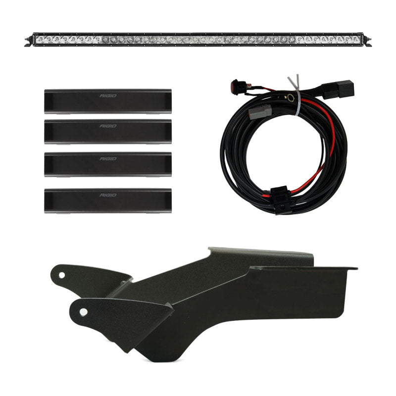 Rigid Industries 2021 Ford Bronco Roof Rack Light Kit (Incl. SR spot/flood Combo Bar) Rigid Industries 2021 Ford Bronco Roof Rack Light Kit (Incl. SR spot/flood Combo Bar)