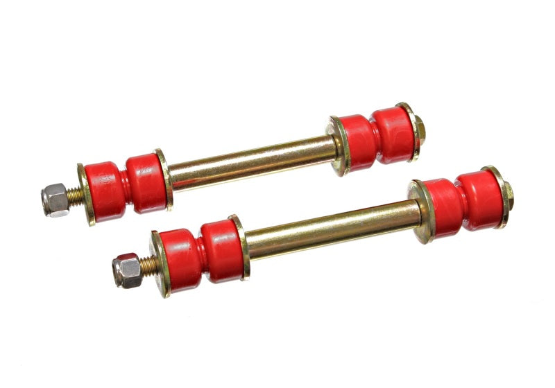 Energy Suspension Universal 3 9/16 Inch Red Front/Rear Sway Bar End Links w/ Hardware Energy Suspension Universal 3 9/16 Inch Red Front/Rear Sway Bar End Links w/ Hardware