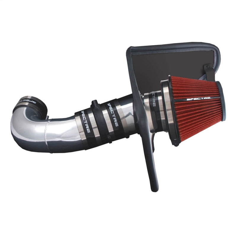 Spectre 08-09 Pontiac G8 V8-6.0L F/I Air Intake Kit - Clear Anodized w/Red Filter Spectre 08-09 Pontiac G8 V8-6.0L F/I Air Intake Kit - Clear Anodized w/Red Filter