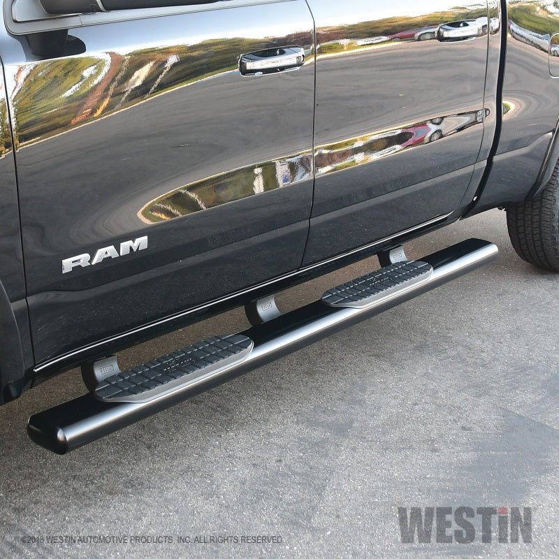 Westin 19-21 Ram 1500 Crew Cab PRO TRAXX 6 Oval Nerf Step Bars - Black Westin 19-21 Ram 1500 Crew Cab PRO TRAXX 6 Oval Nerf Step Bars - Black