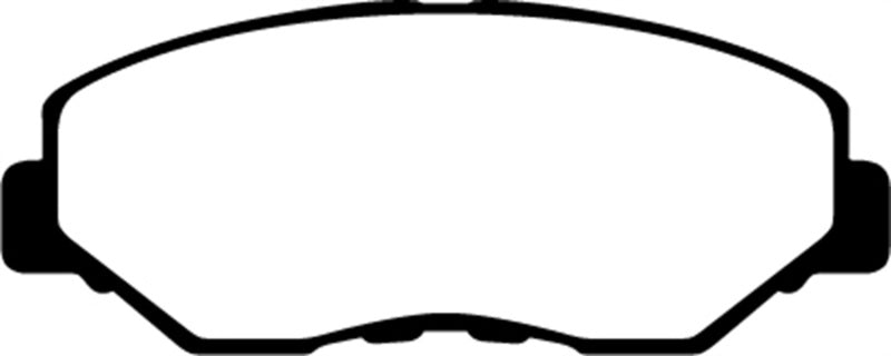 EBC 13-15 Acura ILX 1.5 Hybrid Redstuff Front Brake Pads EBC 13-15 Acura ILX 1.5 Hybrid Redstuff Front Brake Pads