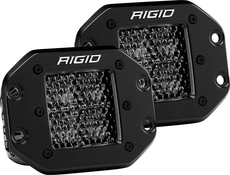 Rigid Industries D Series PRO Midnight Edition - Spot - Diffused - Pair Rigid Industries D Series PRO Midnight Edition - Spot - Diffused - Pair
