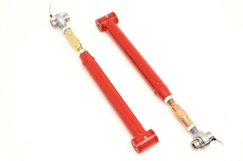 BMR 82-02 3rd Gen F-Body On-Car Adj. Lower Control Arms / Rod End Combo (Polyurethane) - Red BMR 82-02 3rd Gen F-Body On-Car Adj. Lower Control Arms / Rod End Combo (Polyurethane) - Red
