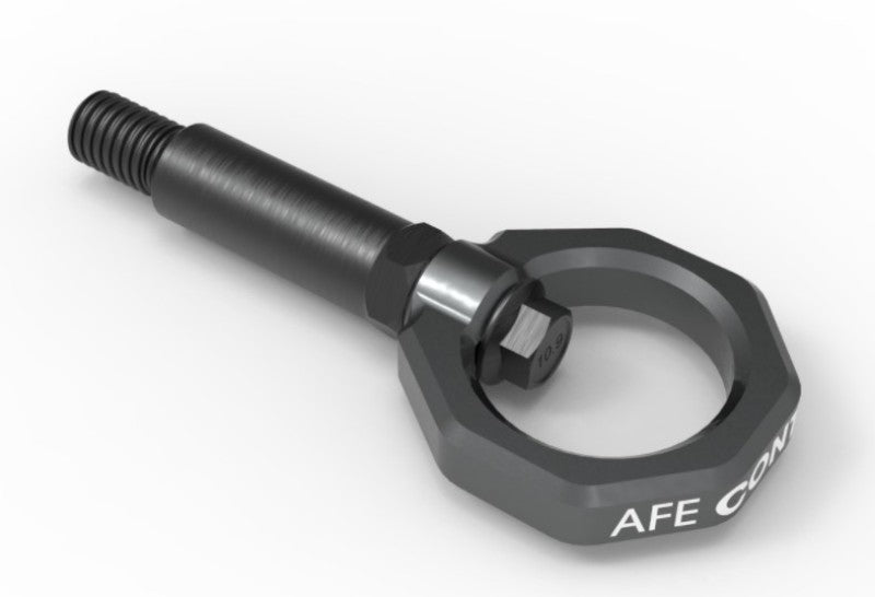 aFe Control Front Tow Hook Grey BMW F-Chassis 2/3/4/M aFe Control Front Tow Hook Grey BMW F-Chassis 2/3/4/M