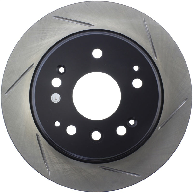 StopTech Power Slot Slotted 04-08 Acura TL/TL-S / 03-09 Honda Element Rear Left Rotor StopTech Power Slot Slotted 04-08 Acura TL/TL-S / 03-09 Honda Element Rear Left Rotor