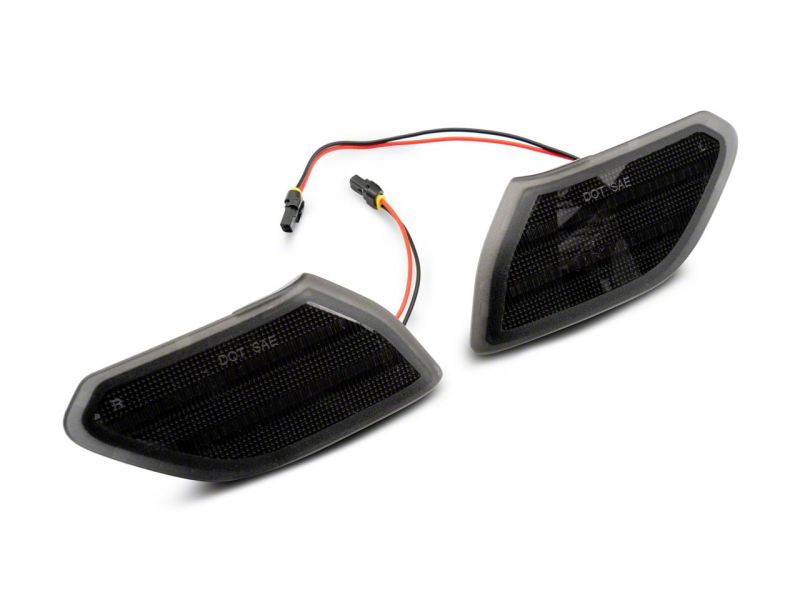 Raxiom 18-23 Jeep Wrangler JL Axial Series LED Fender Flare Marker Lights- Smoked Raxiom 18-23 Jeep Wrangler JL Axial Series LED Fender Flare Marker Lights- Smoked