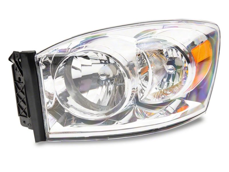 Raxiom 06-08 Dodge RAM 1500 Axial Series OEM Style Rep Headlights- Chrome Housing (Clear Lens) Raxiom 06-08 Dodge RAM 1500 Axial Series OEM Style Rep Headlights- Chrome Housing (Clear Lens)