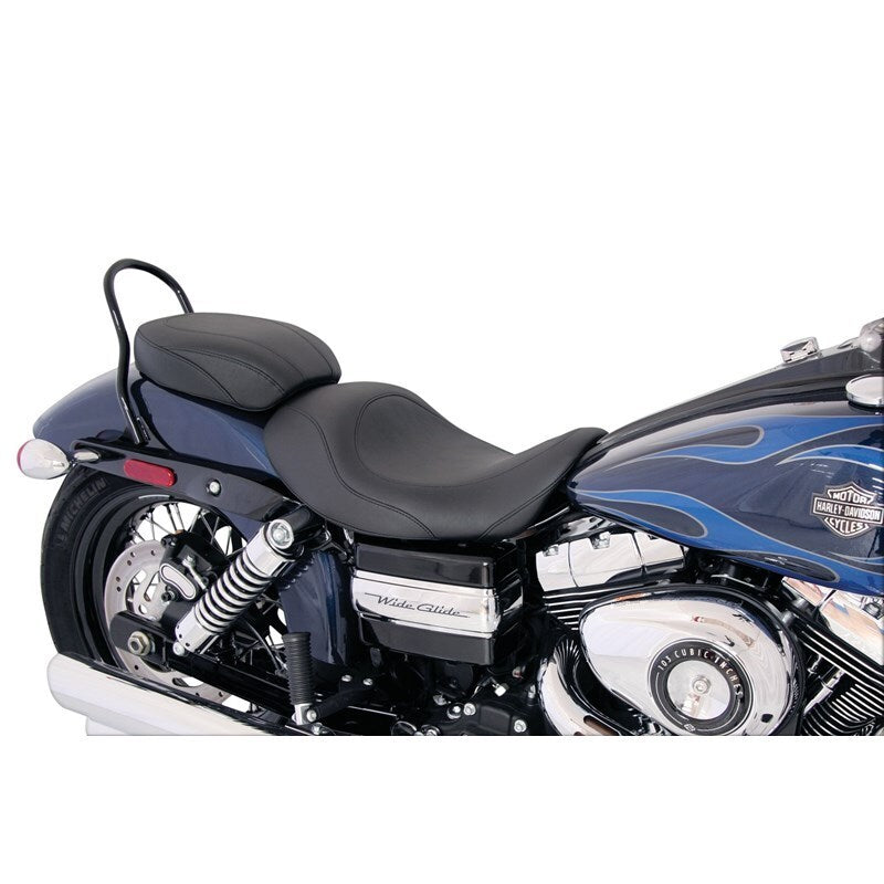 Mustang 06-17 Harley Dyna Wide Tripper Forward Solo Seat - Black Mustang 06-17 Harley Dyna Wide Tripper Forward Solo Seat - Black
