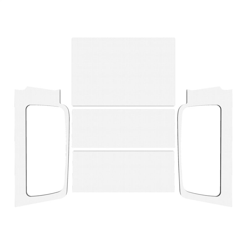 DEI 04-06 Jeep Wrangler LJ Unliminted Headliner Complete Kit - White DEI 04-06 Jeep Wrangler LJ Unliminted Headliner Complete Kit - White