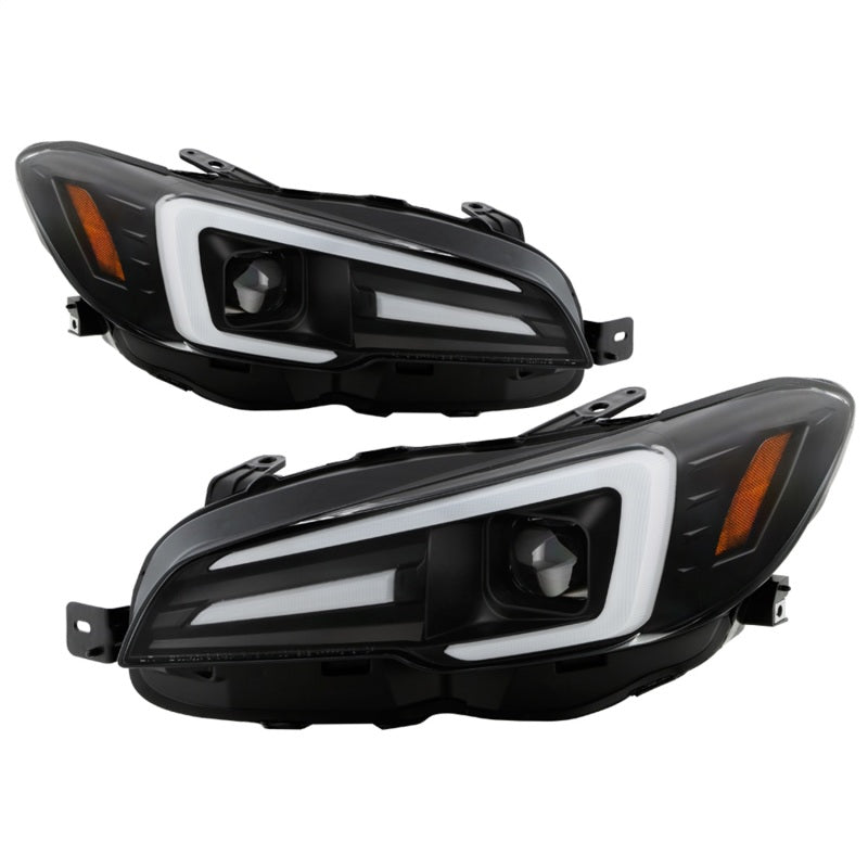 Spyder Subaru Impreza WRX 15-20 Halogen Model Projector Headlights - Black PRO-YD-SWRX15SI-SBSEQ-BK Spyder Subaru Impreza WRX 15-20 Halogen Model Projector Headlights - Black PRO-YD-SWRX15SI-SBSEQ-BK