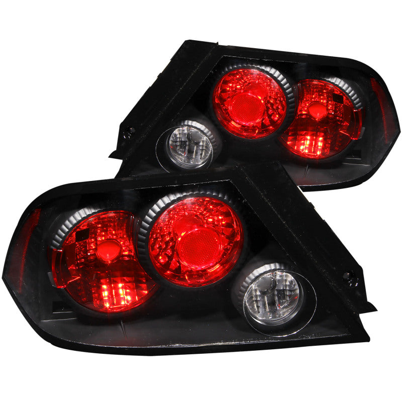 ANZO 2002-2003 Mitsubishi Lancer Taillights Black ANZO 2002-2003 Mitsubishi Lancer Taillights Black