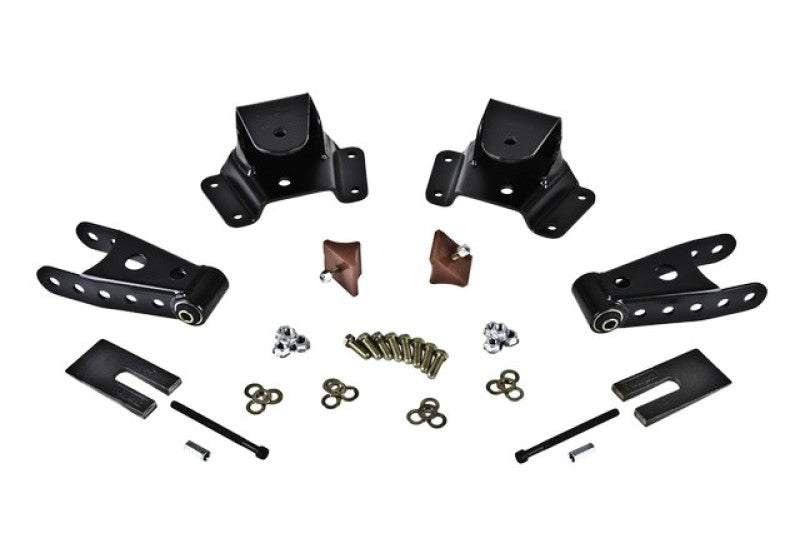Belltech SHACKLE AND HANGER KIT 75-91 GM C30 CrewCab/Dually 4inch Belltech SHACKLE AND HANGER KIT 75-91 GM C30 CrewCab/Dually 4inch