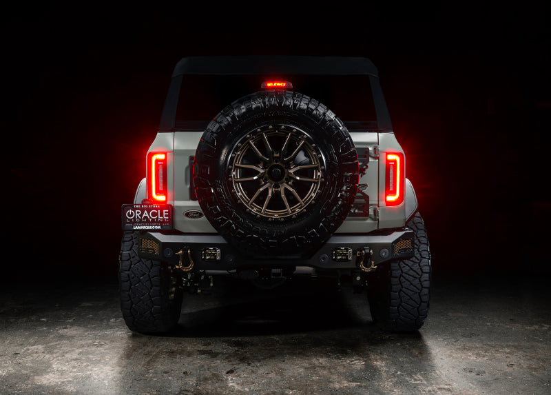 Oracle 21-23 Ford Bronco Flush Style LED Taillights - Tinted SEE WARRANTY Oracle 21-23 Ford Bronco Flush Style LED Taillights - Tinted SEE WARRANTY