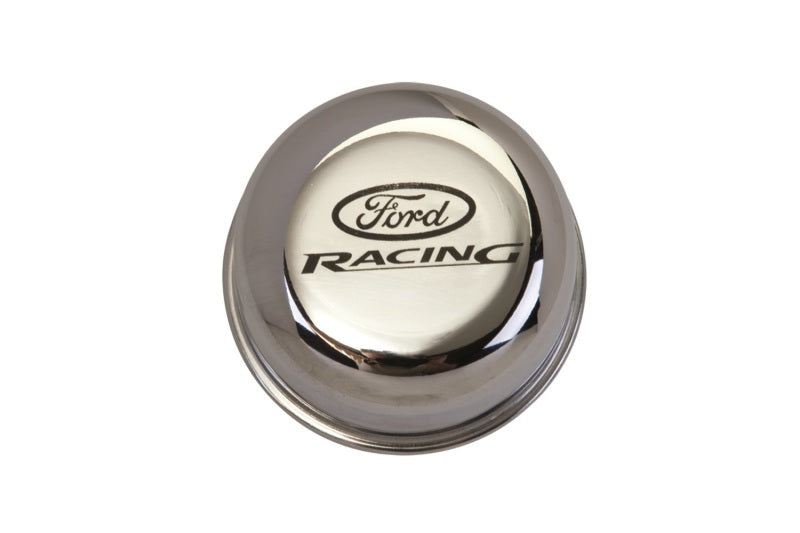 Ford Racing Chrome Breather Cap W/ Ford Racing Logo Ford Racing Chrome Breather Cap W/ Ford Racing Logo