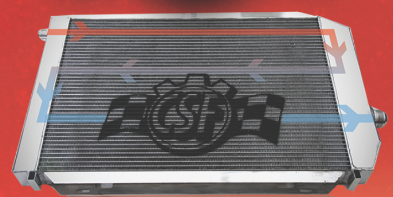 CSF Universal Triple Pass Dual Core Radiator w/AN Fittings CSF Universal Triple Pass Dual Core Radiator w/AN Fittings