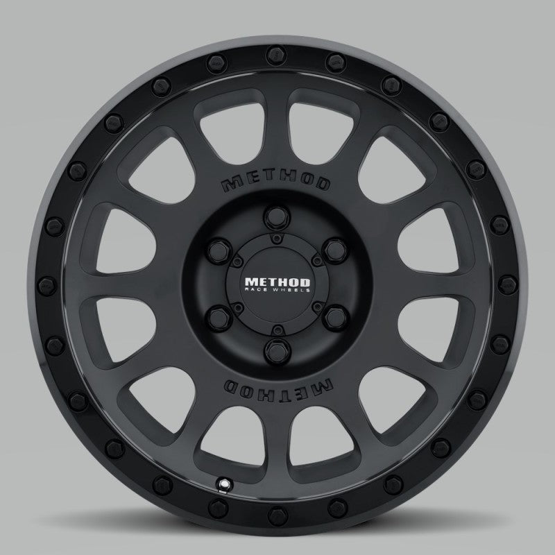 Method MR305 NV 16x8 0mm Offset 6x5.5 108mm CB Double Black Wheel Method MR305 NV 16x8 0mm Offset 6x5.5 108mm CB Double Black Wheel