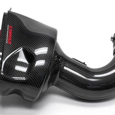 Corsa 14-19 Chevrolet Corvette C7 6.2L V8 Carbon Fiber Air Intake w/ DryTech Filter (Not Fit Z06ZR1)
