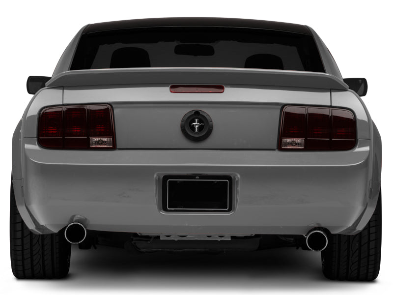 Raxiom 05-09 Ford Mustang Tail Lights- Black Housing (Smoked Lens) Raxiom 05-09 Ford Mustang Tail Lights- Black Housing (Smoked Lens)
