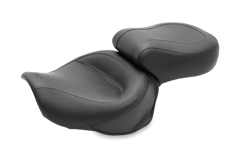 Mustang 06-17 Harley Dyna Wide Touring 1PC Seat - Black Mustang 06-17 Harley Dyna Wide Touring 1PC Seat - Black