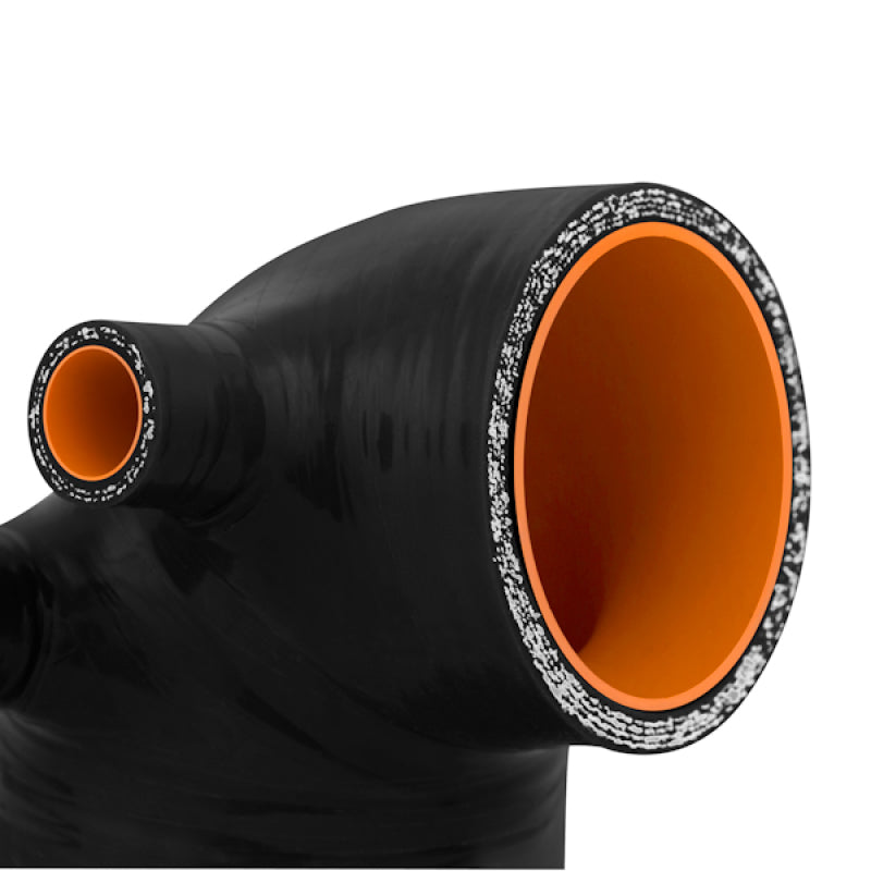 Mishimoto 92-99 BMW E36 (325/328/M3) w/ 3.5in HFM Black Silicone Intake Boot Mishimoto 92-99 BMW E36 (325/328/M3) w/ 3.5in HFM Black Silicone Intake Boot