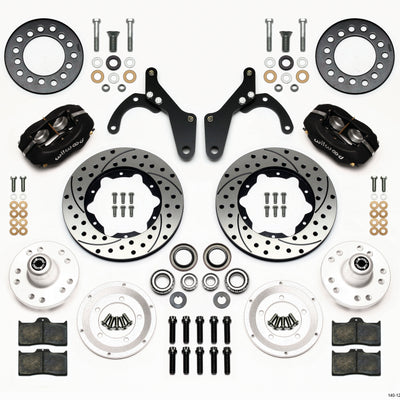Wilwood Forged Dynalite Front Kit 11.00in Drilled 59-64 Chevy Impala / 63-64 Corvette