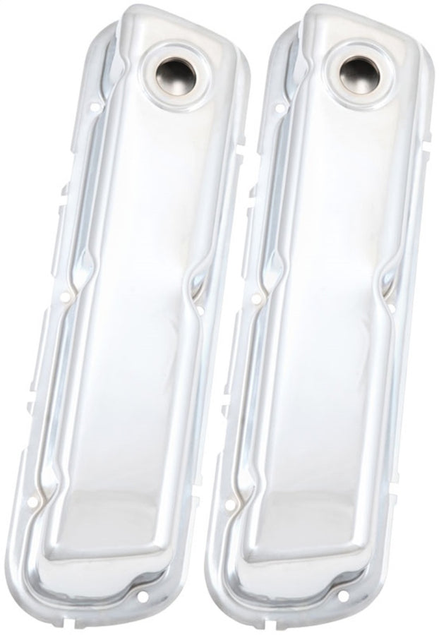 Spectre SB Ford Short Valve Cover Set - Chrome Spectre SB Ford Short Valve Cover Set - Chrome