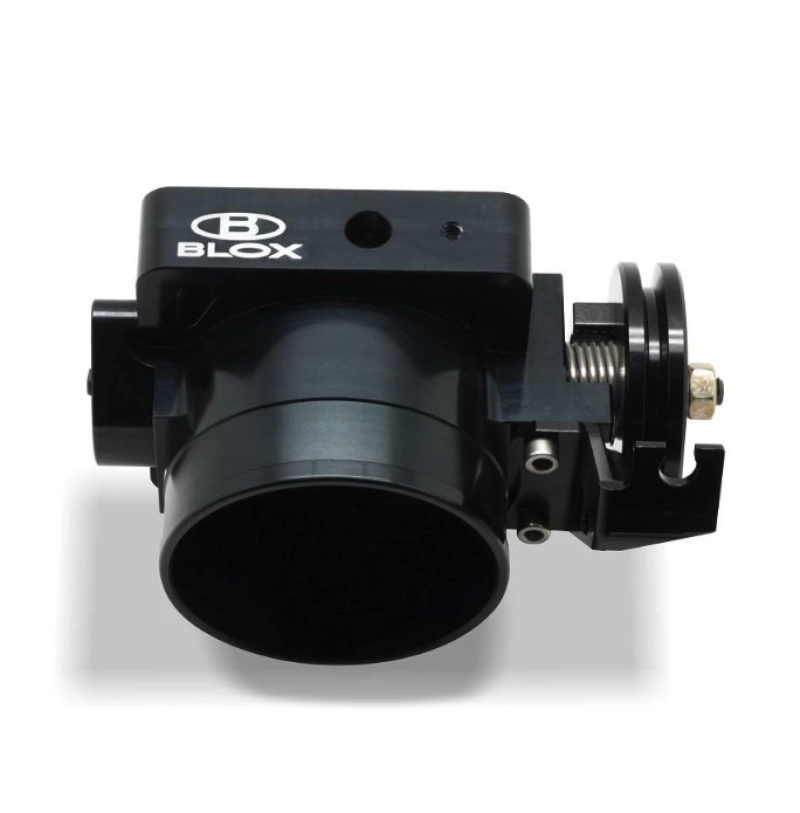BLOX Racing 70mm Billet Throttle Body - Anodized Black BLOX Racing 70mm Billet Throttle Body - Anodized Black