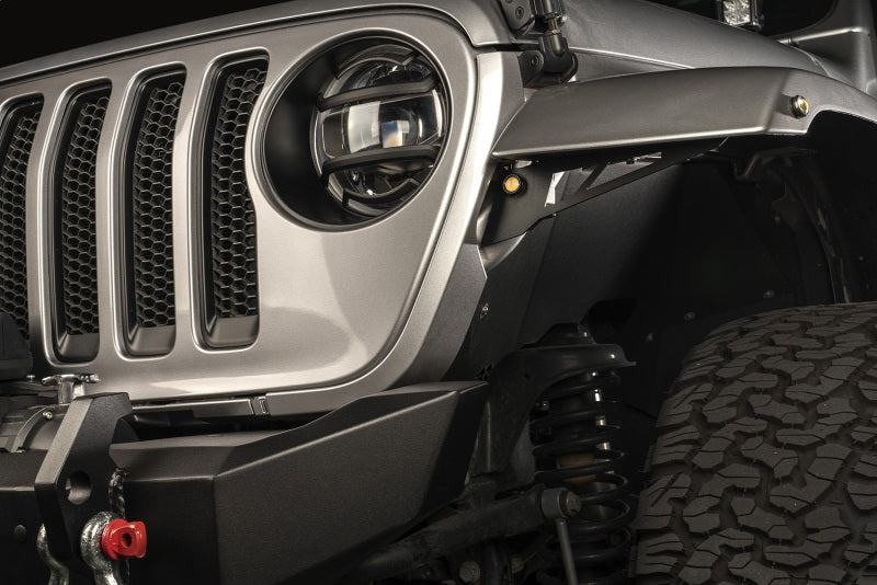 Rugged Ridge Chop Brackets Front Fender 18-20 Jeep Wrangler JL/JT Non-Rubicon Rugged Ridge Chop Brackets Front Fender 18-20 Jeep Wrangler JL/JT Non-Rubicon