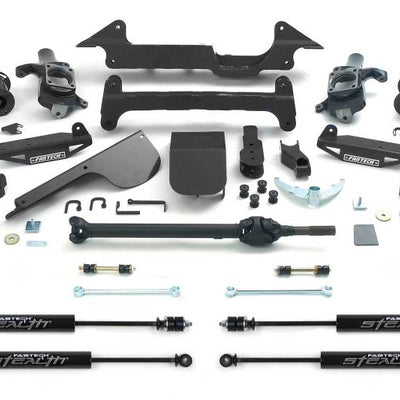 Fabtech 03-05 Hummer H2 Suv/Sut 4WD w/Rr Air Bags 6in Perf Sys w/Stealth