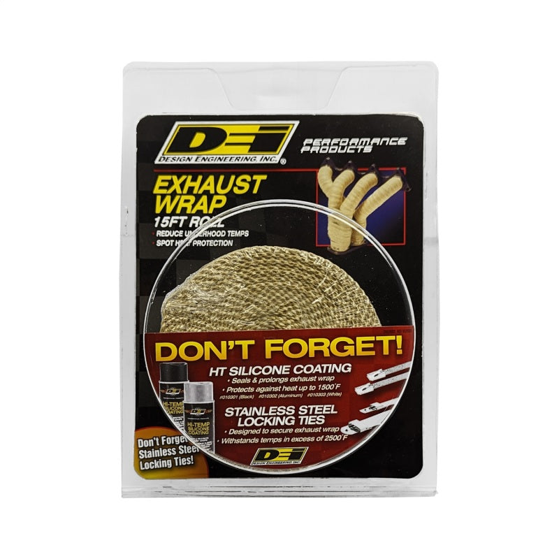 DEI Exhaust Wrap 2in x 15ft - Tan DEI Exhaust Wrap 2in x 15ft - Tan