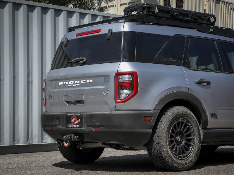 aFe Ford Bronco Sport 21-22 L3-1.5L (t)/L4-2.0L (t) Vulcan Axle-Back Exhaust System- Polished Tips aFe Ford Bronco Sport 21-22 L3-1.5L (t)/L4-2.0L (t) Vulcan Axle-Back Exhaust System- Polished Tips