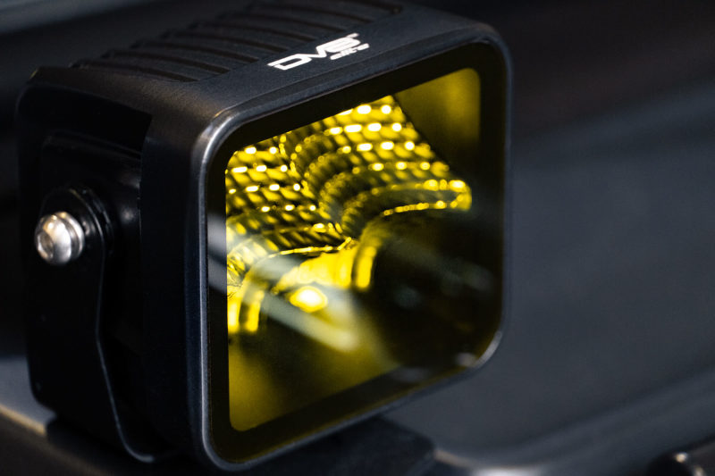 DV8 Offroad 3in Elite Series LED Amber Pod Light DV8 Offroad 3in Elite Series LED Amber Pod Light