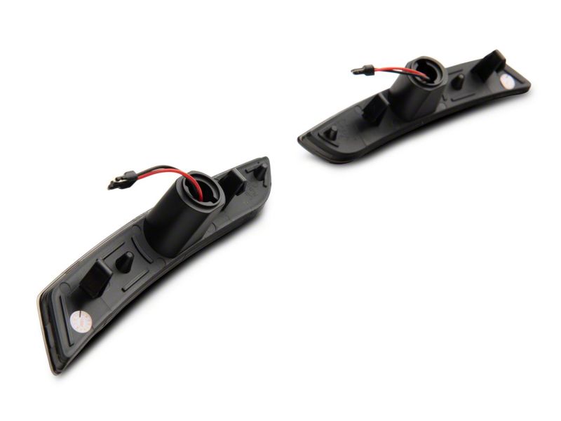Raxiom 16-23 Chevrolet Camaro Axial Series LED Front and Rear Side Markers- Smoked Raxiom 16-23 Chevrolet Camaro Axial Series LED Front and Rear Side Markers- Smoked
