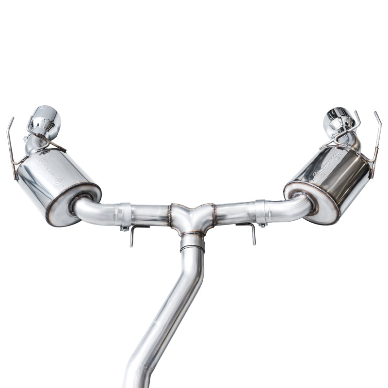 AWE Tuning 22+ Honda Civic Si/Acura Integra Touring Edition Catback Exhaust - Dual Chrome Silver Tip AWE Tuning 22+ Honda Civic Si/Acura Integra Touring Edition Catback Exhaust - Dual Chrome Silver Tip