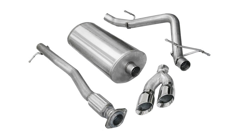 Corsa 2011-2013 Chevrolet Silverado Crew Cab/Short Bed 1500 6.2L V8 Polished Sport Cat-Back Exhaust Corsa 2011-2013 Chevrolet Silverado Crew Cab/Short Bed 1500 6.2L V8 Polished Sport Cat-Back Exhaust