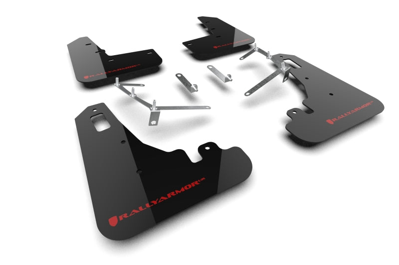 Rally Armor 22-25 Subaru BRZ / Toyota GR86 Black UR Mud Flap w/Red Logo Rally Armor 22-25 Subaru BRZ / Toyota GR86 Black UR Mud Flap w/Red Logo