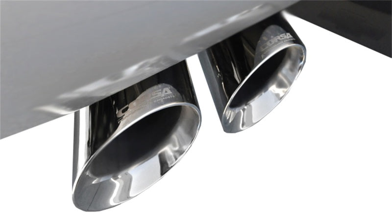 Corsa 2009-2013 Chevrolet Suburban 1500 5.3L V8 Polished Sport Cat-Back Exhaust Corsa 2009-2013 Chevrolet Suburban 1500 5.3L V8 Polished Sport Cat-Back Exhaust